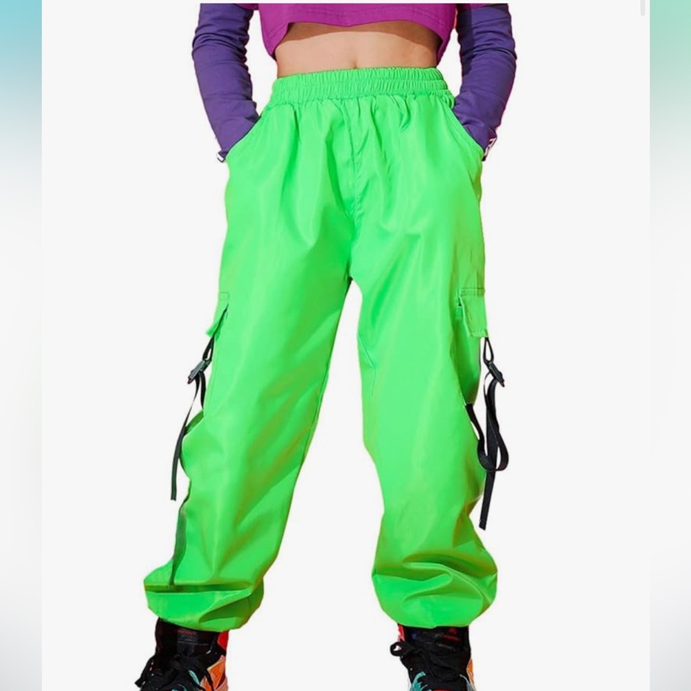 Kids dancewear - green hiphop pants